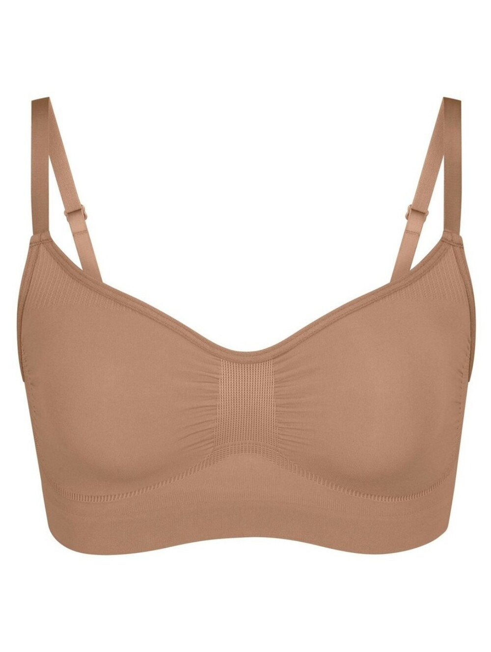 NWOT Skims Seamless Sculpt Bralette Nude Tan Sienna XS